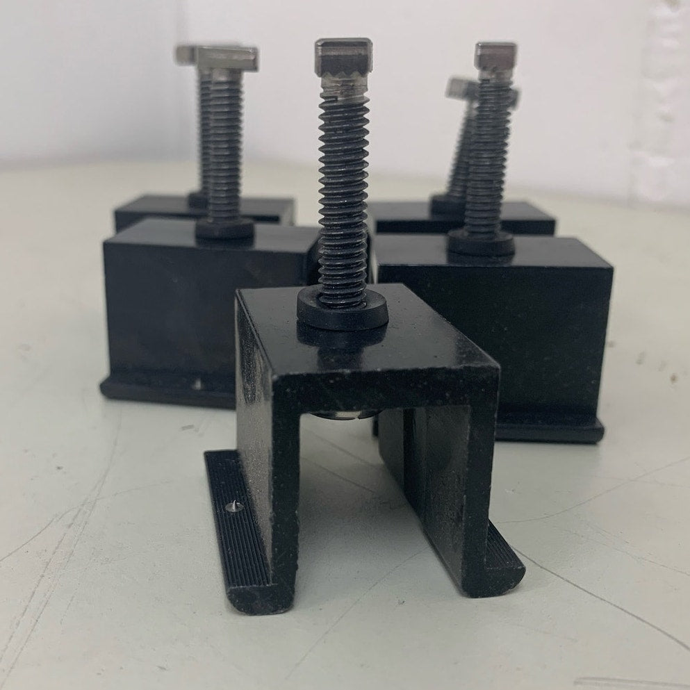 5 New Unirac Pro Series Mid Clamp Black Finish 302030D Solar Racking Clamps Set