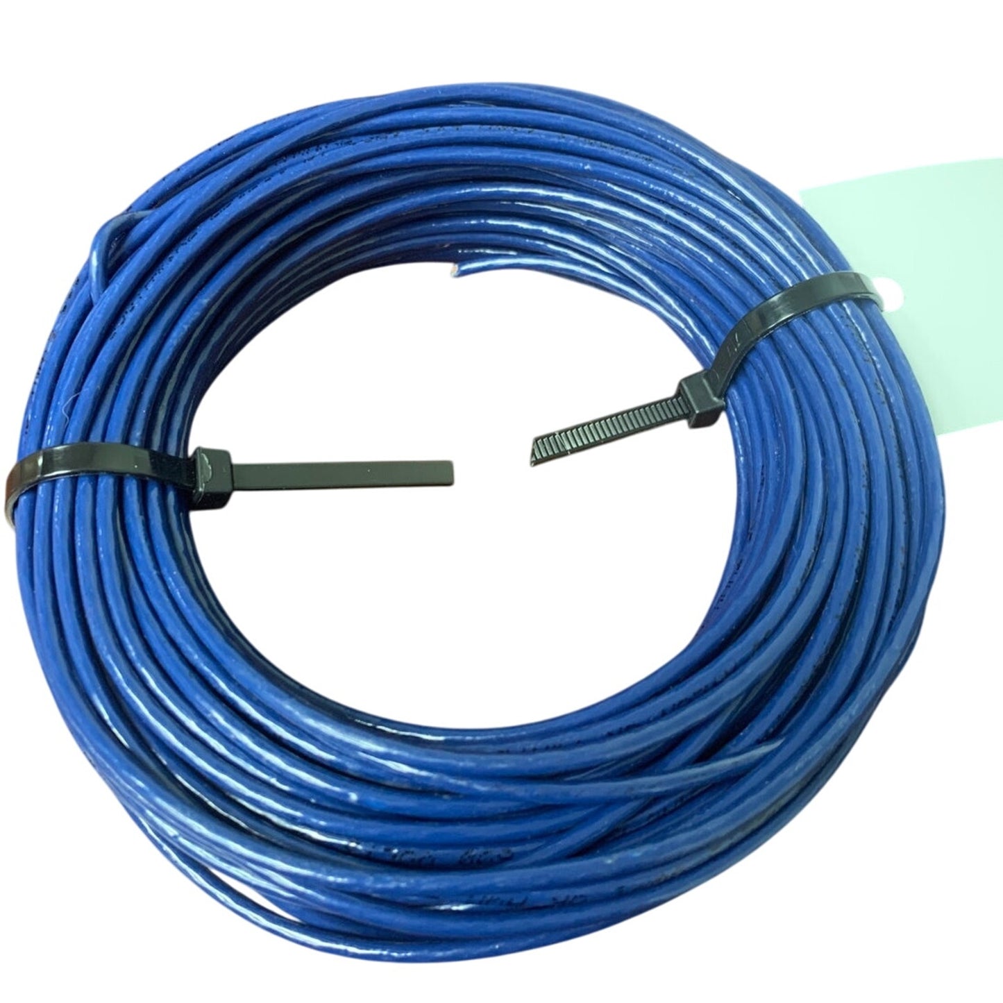New 100’ Blue 14 AWG THHN THWN Stranded Copper Wire - Open Box