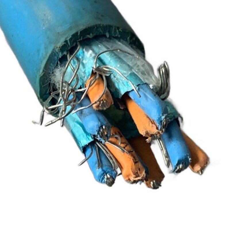 100' Belden 2120A 5 Pair18 Shielded 600V Type TC-ER Blue FT4 Direct Burial Cable