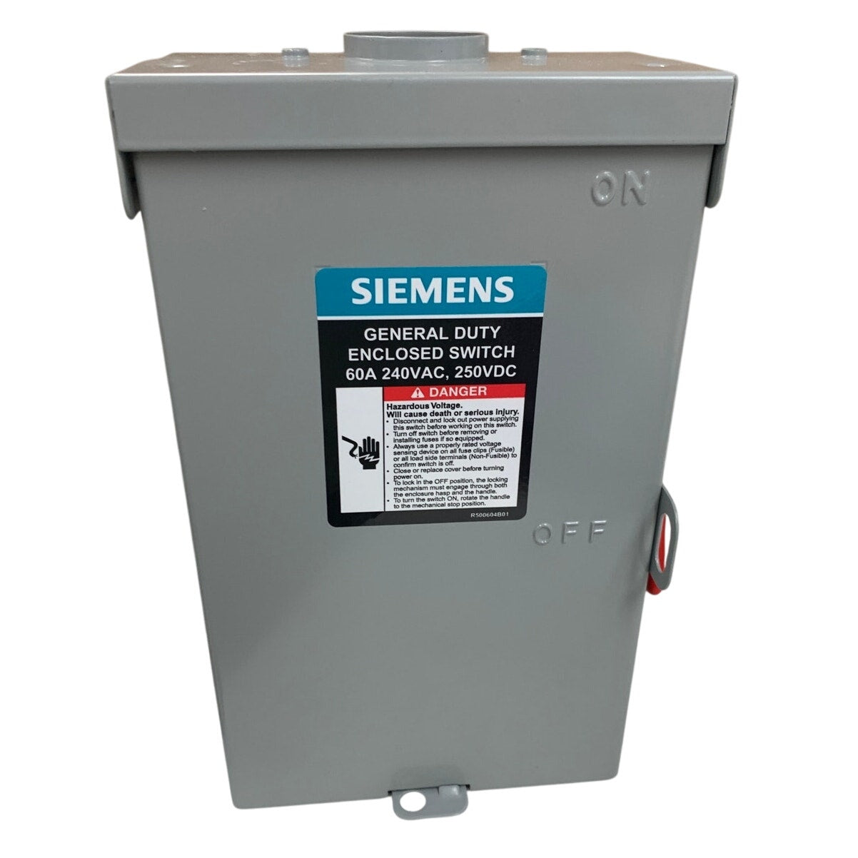 New Open Box Siemens GNF322NRA 60A Fusible General Duty Safety Switch