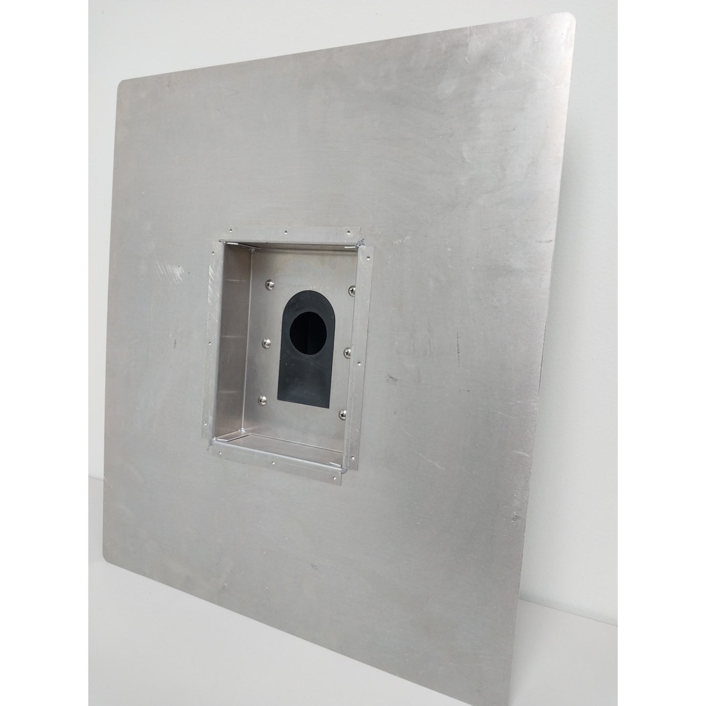 New IAMPO Metal Base Solar Roof Jack Flashing Open Box 22" x 19" x 5"