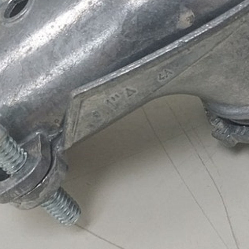2 New 1" 90 Degree Angle Squeeze Type Flex Connectors - Open Box