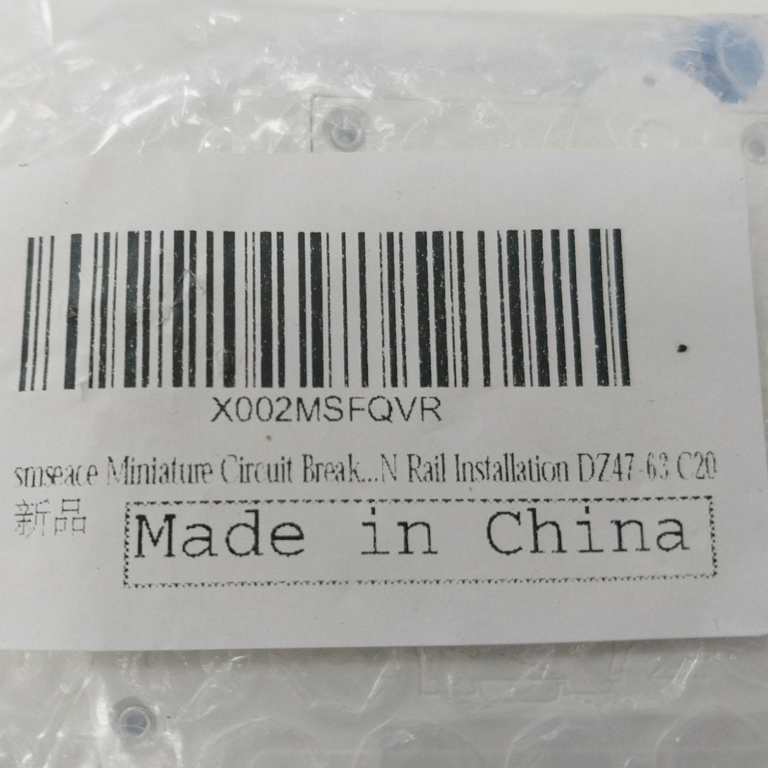 New CHNT Miniature Circuit Breaker Solar Rail Installation DZ47-63 C20 Kit