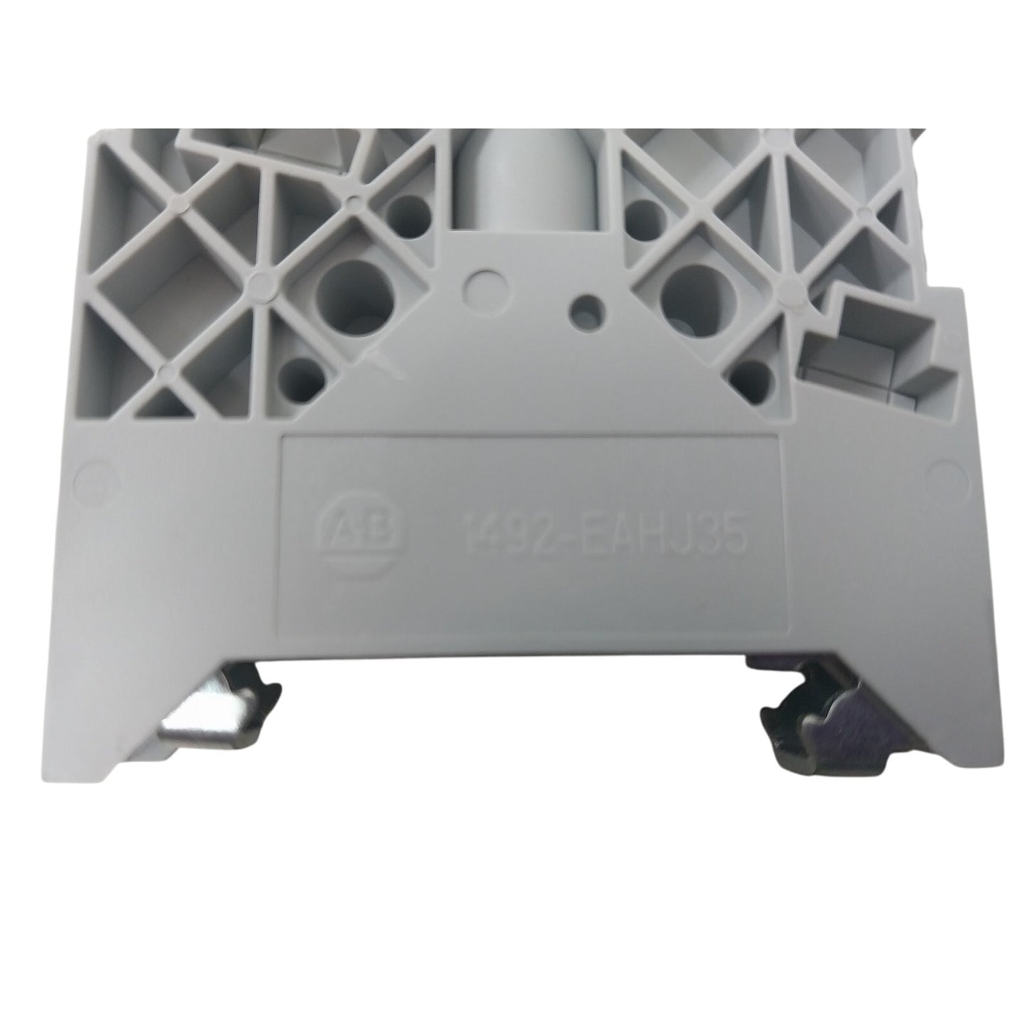 50 New Box of Bulletin 1492 EAH-J35 Gray Plastic End Anchors Brackets