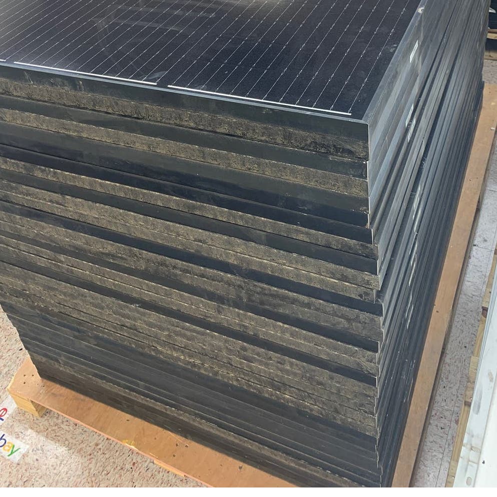 Custom Order for Brian B. Q Peak Duo Black on Black G5 Used 315W Enduring High Performance Solar Panel