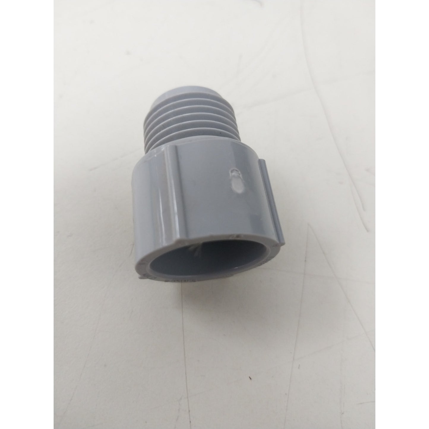 Lot of 8 New Carlon 1/2" Gray PVC Electrical Male Adapters A319