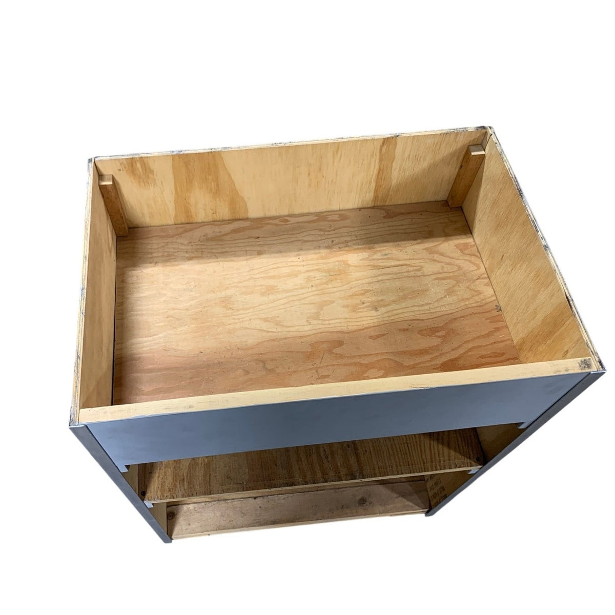 Handmade Rolling Wood Tool Cart with Removable Top, St. Louis Pickup