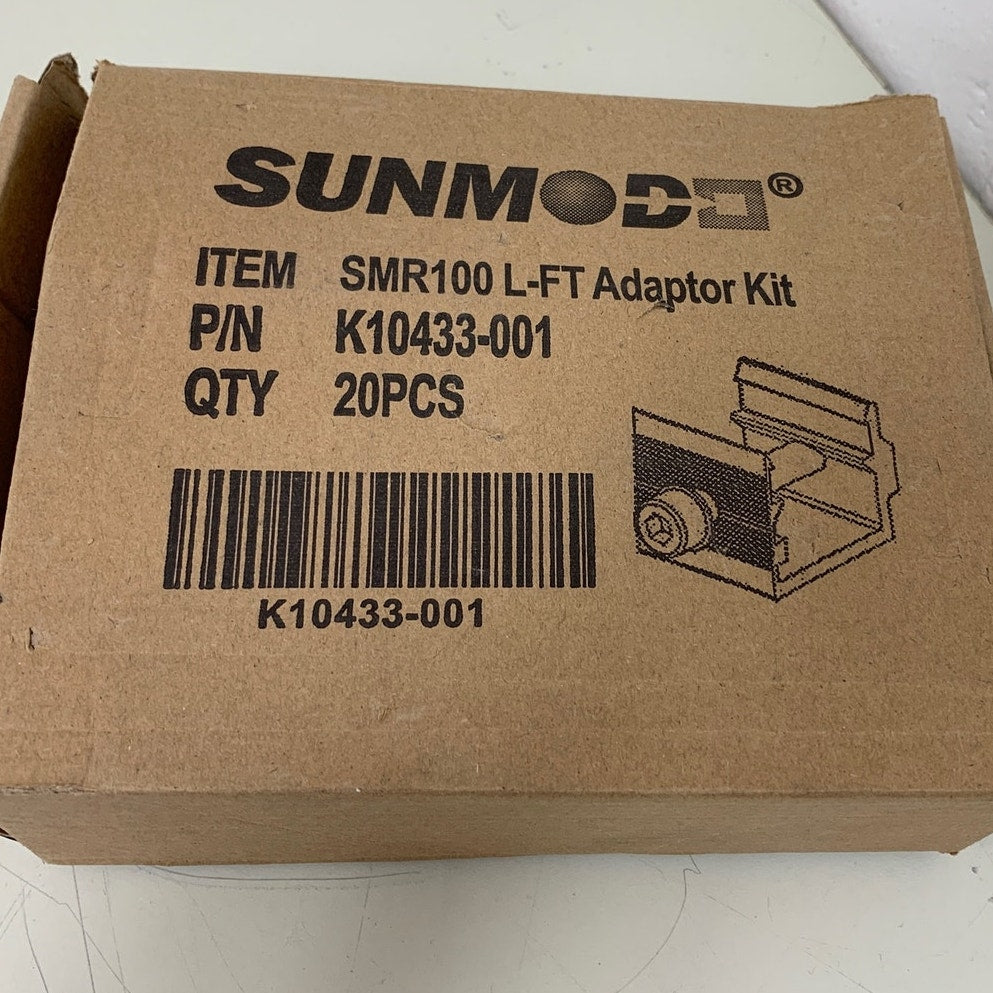 New In Box Sunmodo SMR100 L-FT Solar Panel Mount Adaptor Kit 21 Pieces
