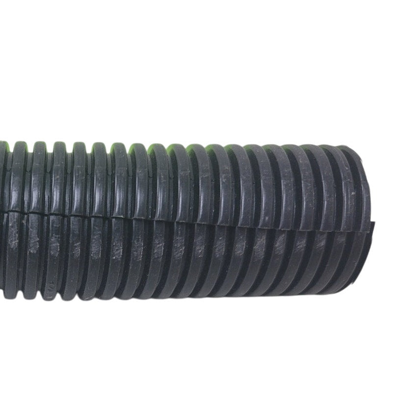 25 New 3" to 5" Black Plastic Corrugated Conduit Tube Wire Management
