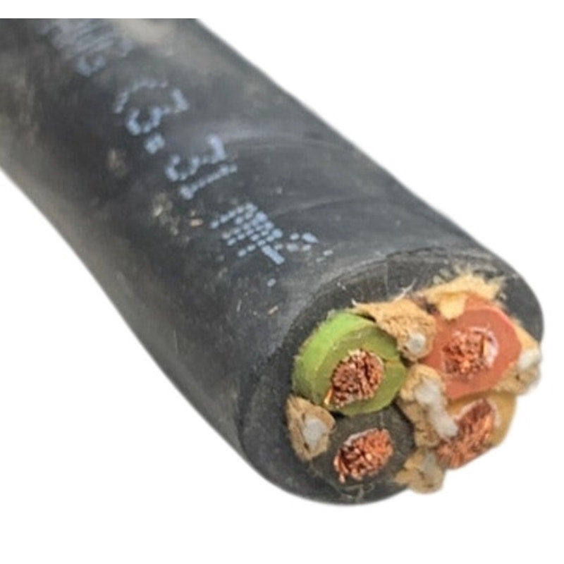 New 20' 4/0 12AWG 4 Conductor Copper SOOW RoHS Water Resistant 600V Cable