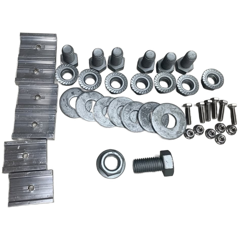 New Unirac Ground Fixed Tilt GFT Racking Hardware Kit for Ground Mount Sytem