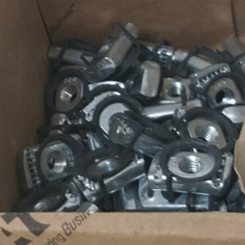 10 New Eaton TN228 ZN (3/8) Zinc Plated B-Line Series Twirl Nut