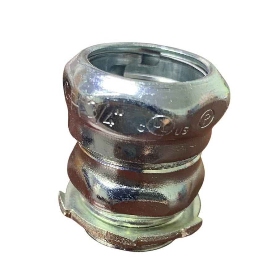 New IN Box 25 Eaton 3/4" 651S Compression Connector EMT Concrete Tight Fittings