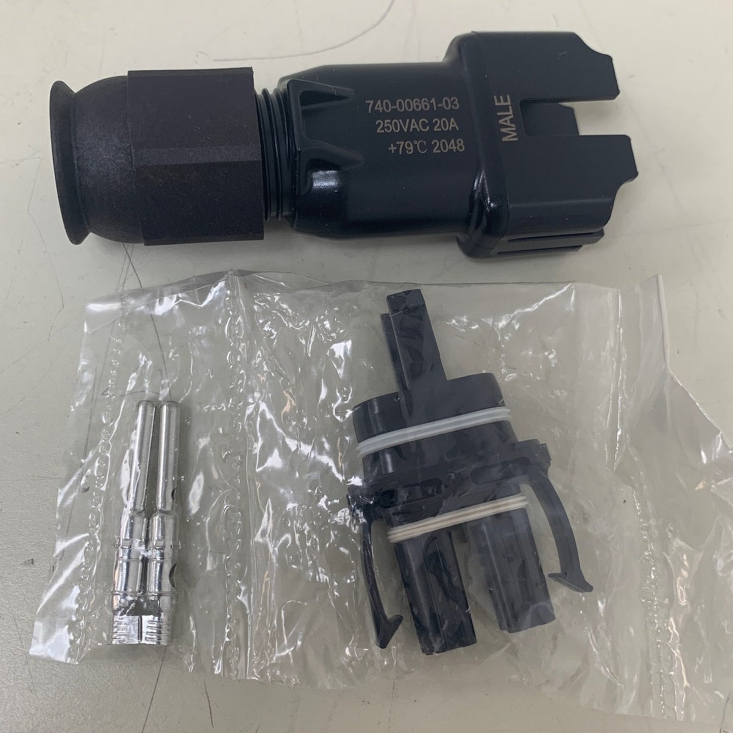 10 New Enphase Q-CONN-10M IQ Male Q Cable Adapter PV Connector 250VAC 20A Sets