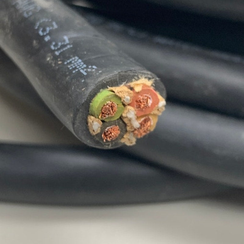 New 20' 4/0 12AWG 4 Conductor Copper SOOW RoHS Water Resistant 600V Cable