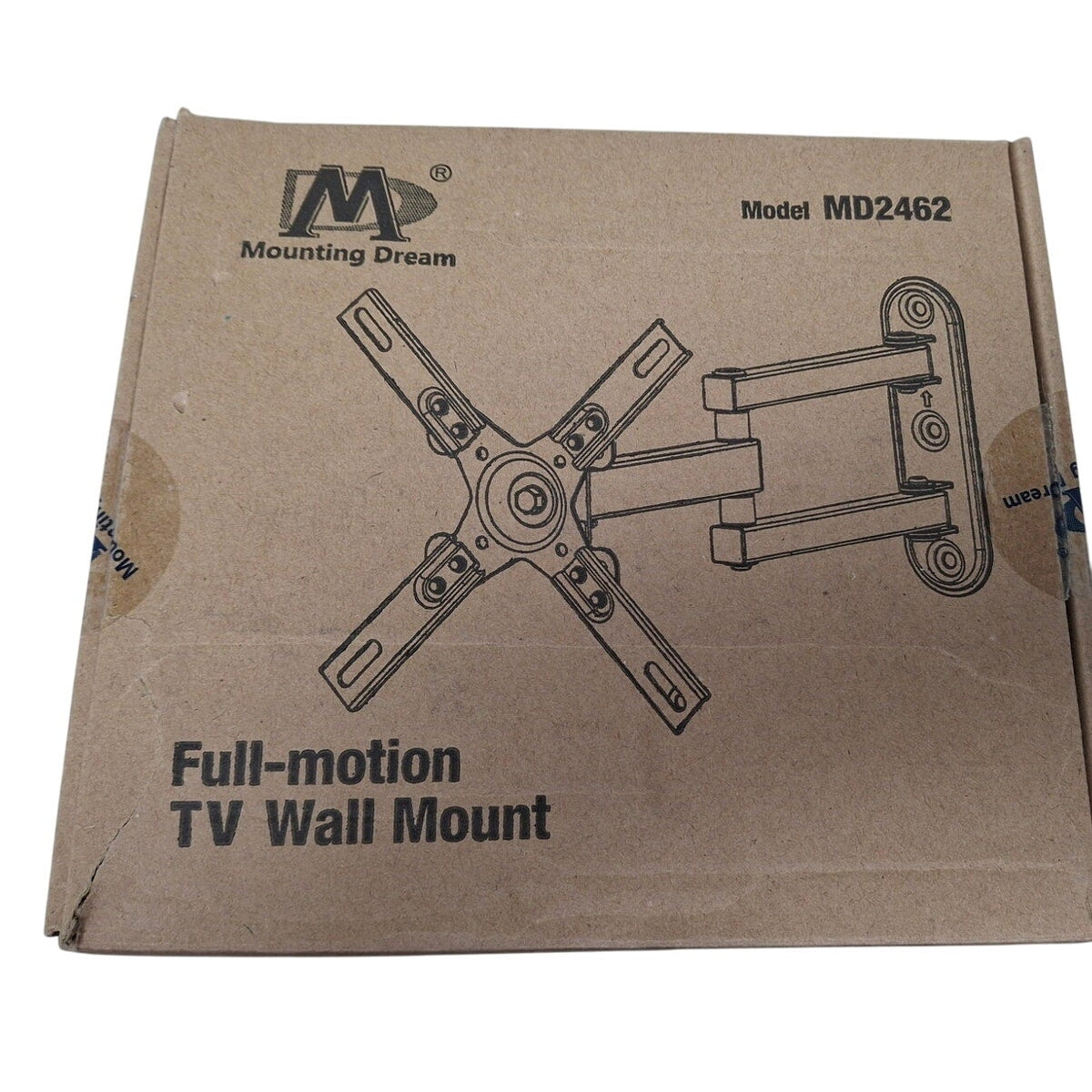 Mounting Dream MD2462 Full-Motion TV & Monitor Wall Mount, 17–39", Open Box