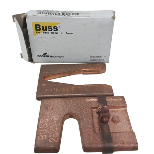 New In Box Bussman 100A Fuse to 400A Clips Class R Fuse Reducer No 2641-R