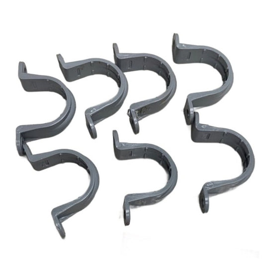 7 New Garner Bender 1" Two Hole Plastic Straps