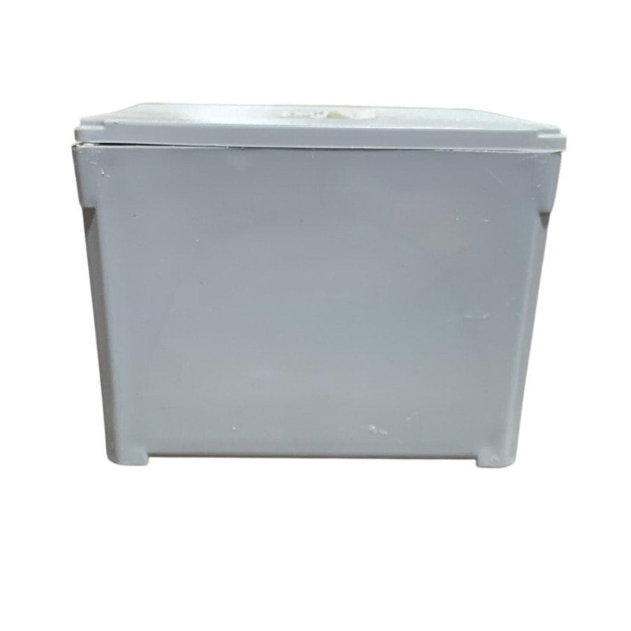 Lot of 5 – Plastic Electrical Enclosure Boxes | 6" x 6" x 4.5" | EUC
