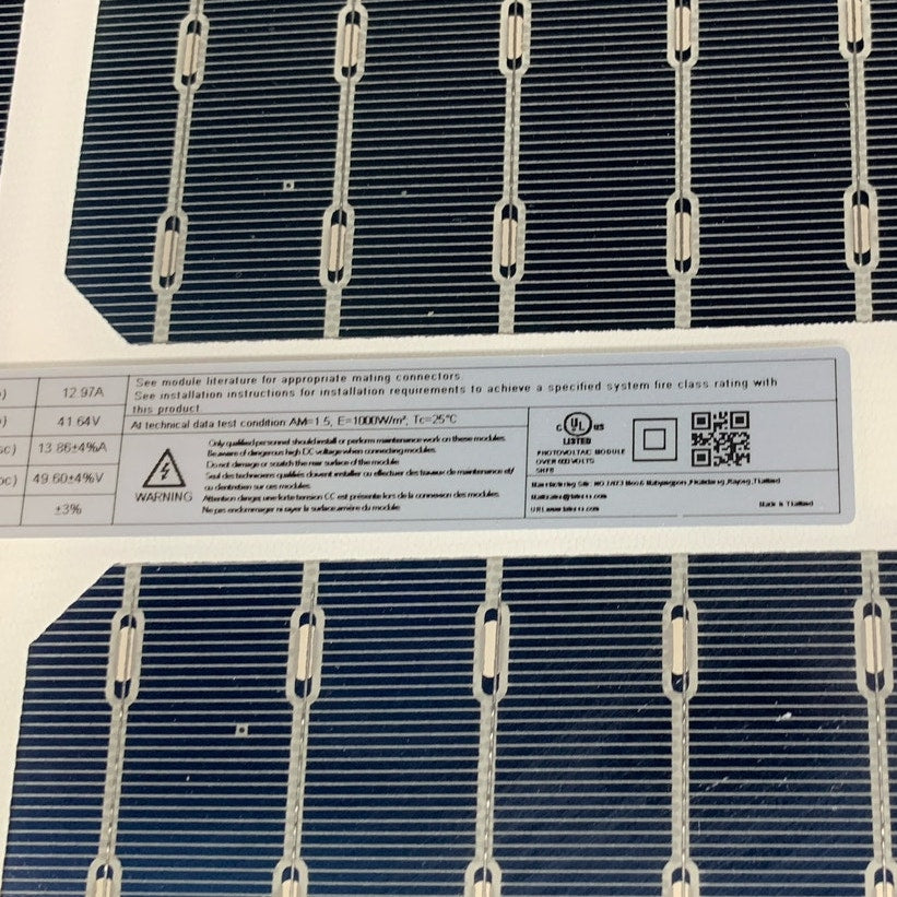 New Talesun 540W Bifacial Monocrystalline Half Cut PERC Solar Panel Module