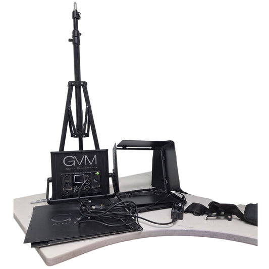 GVM 50RS RGB LED Light Panel Kit w/ Tripod & Case – Great Video Maker