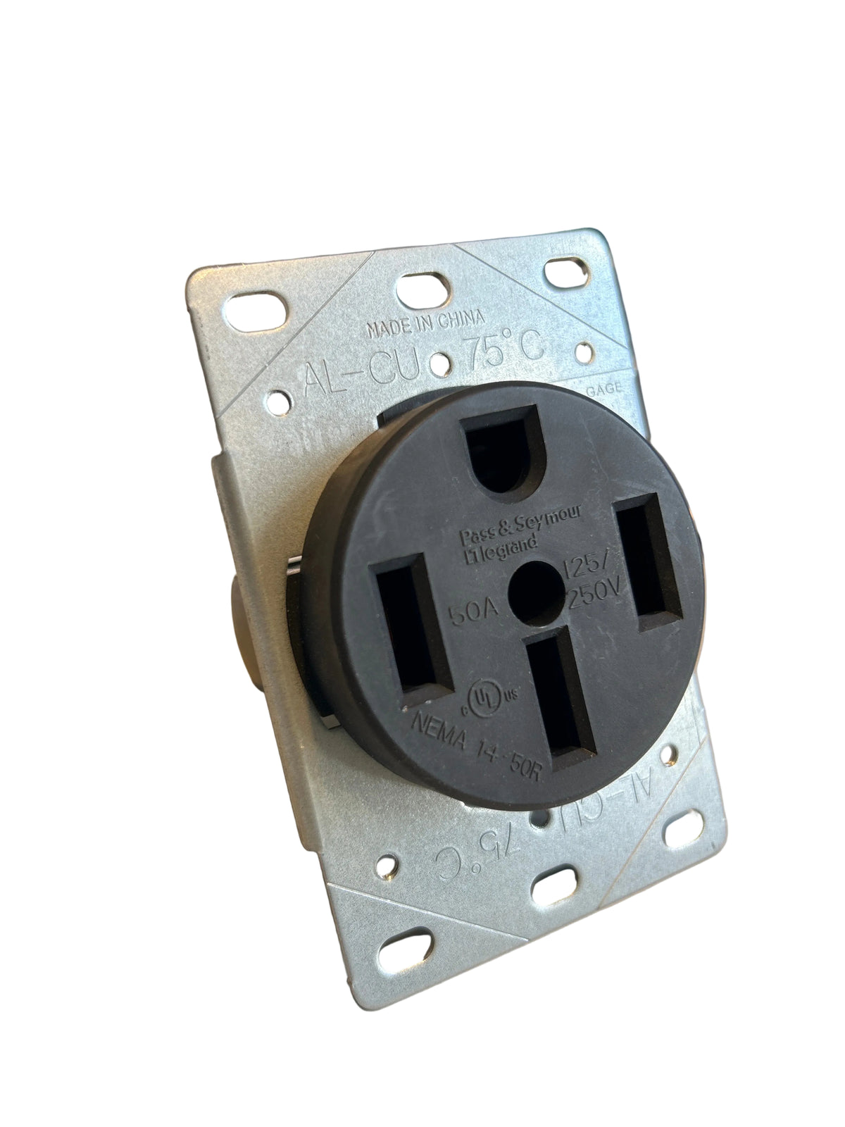 Pass & Seymour Legrand NEMA 14-50R 50A 125/250V Flush Receptacle | New