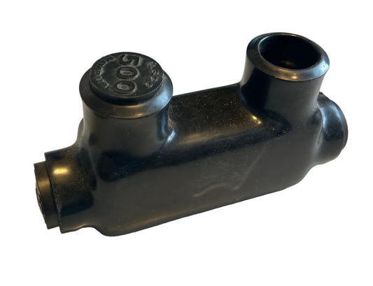 New Open Box Ilsco Insulated Single-Tap Connector Large Gauge 6"x3"