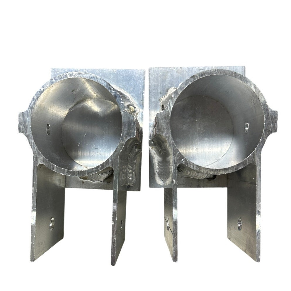 2 New UNIRAC 2" Aluminum U-LA Cap Truss Structures Fits W/ Solar Mounting Rails