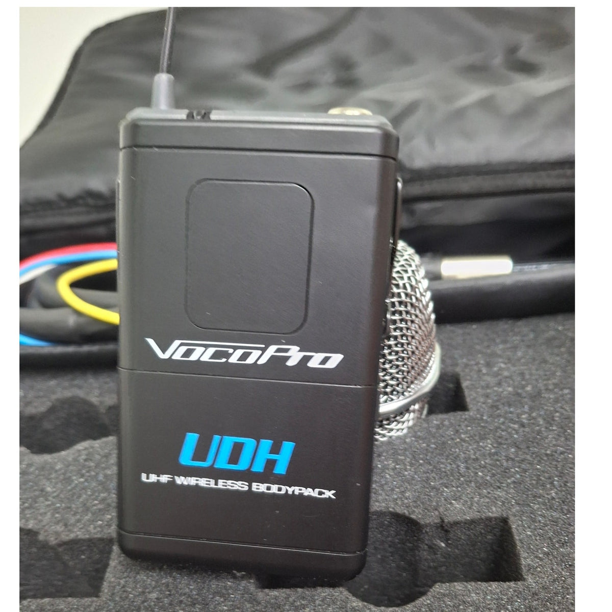 VocoPro UDH-DUAL DSP Wireless Microphone & Bodypack System Kit with Custom Case