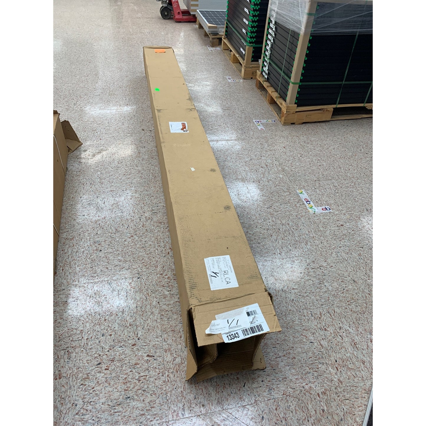 New Aluminum Wire Raceway Trough 10 feet by 10.25” by 10” Original Box