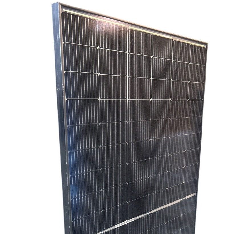 Used Navitas 410W Bifacial Black Mono PERC Half Cut Module 108 Cell Solar Panel