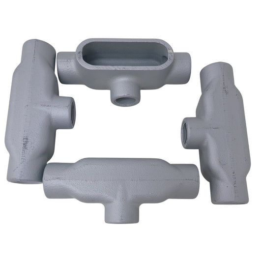 4 New Appleton FM7 3/4" 21 T27 O-Z Gedney Form 7 Metal Electrical Conduits