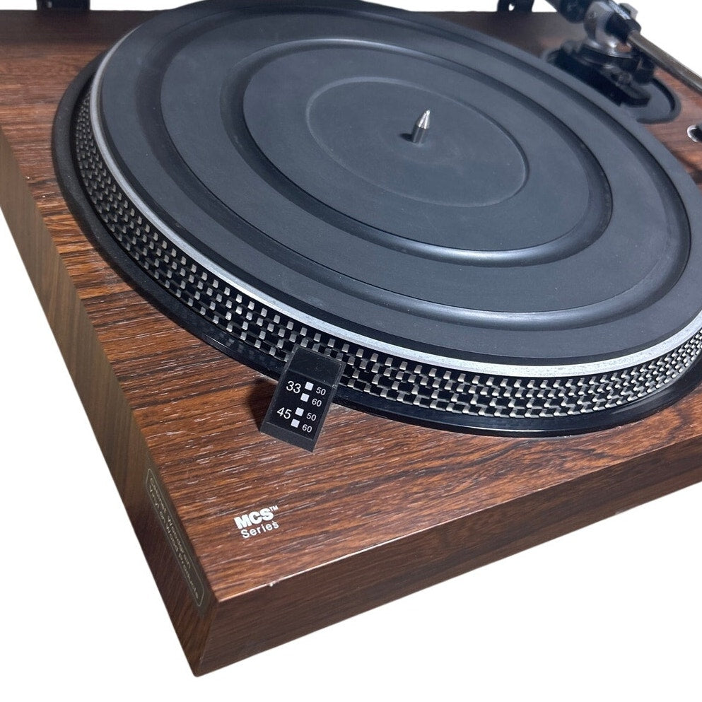 Vintage MCS Model 6502 Belt Drive Semi-Automatic Turntable (Technics Built)