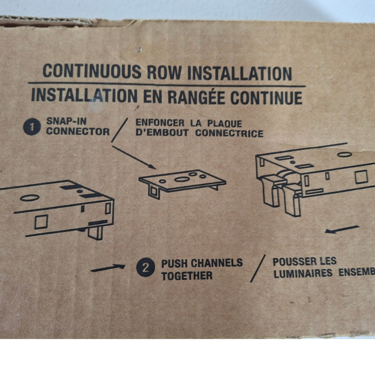 Lot of 5 Lithonia Lighting White Commercial / Utility Fixtures (New)
