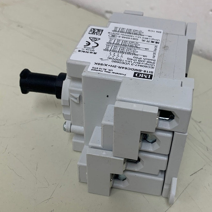 New IMO SI18-BMDC64R-2+X/95K Isolation PV Manual Disconnect IP20 Switch