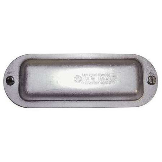 New Appleton Aluminum 1.5" Conduit Body Cover Form 35 w screws