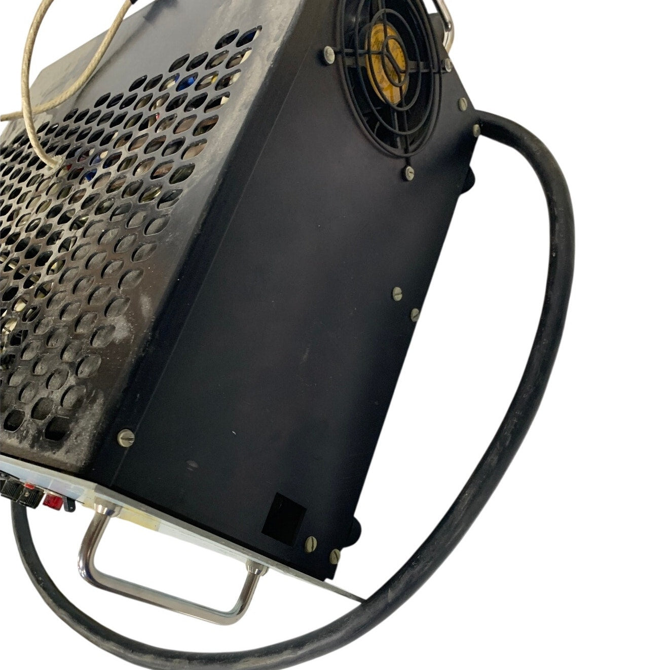 Vintage Heavy-Duty Dual-Meter Regulated DC Bench Power Supply - Untested