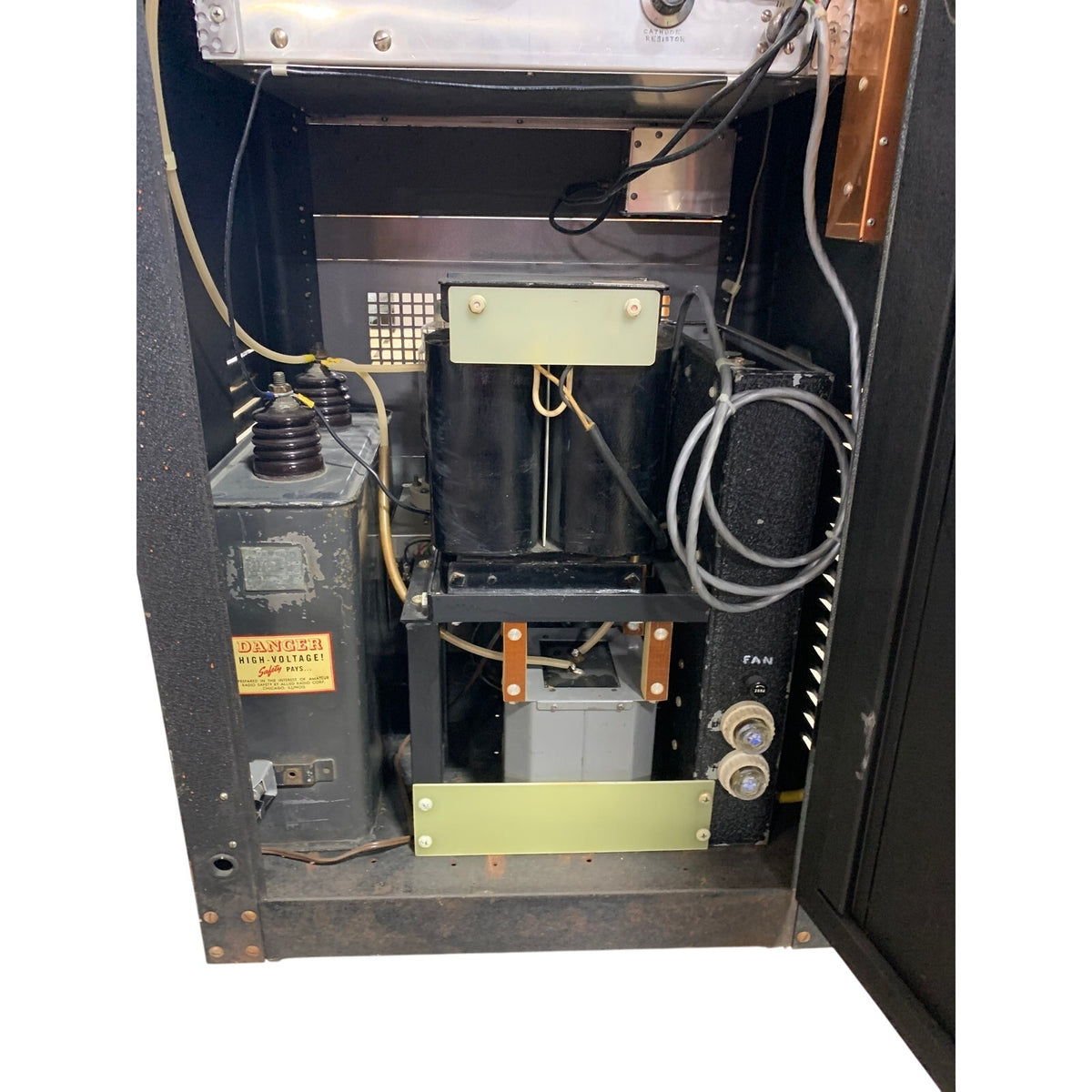 Vintage 50-Inch Ham Radio Equipment Rack | St. Louis Pickup