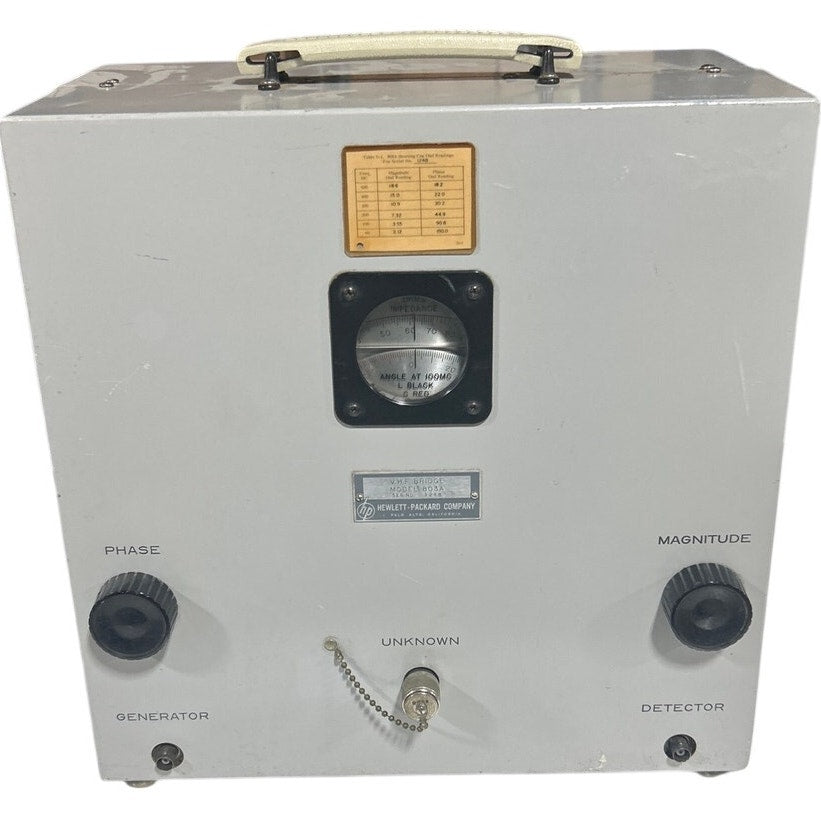 General Radio 803A Shorting Cap Dial Box, Serial No. 1248, 60–500 MC