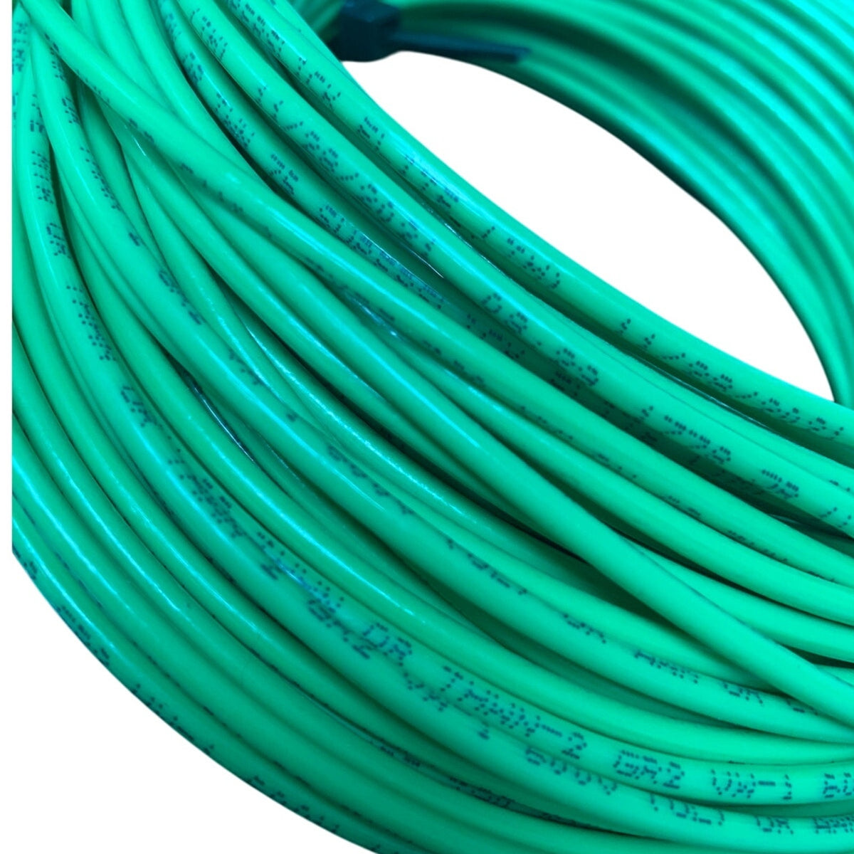 New 60’ Green 14 AWG THHN THWN Encore Corp Stranded Copper Wire - Open Box