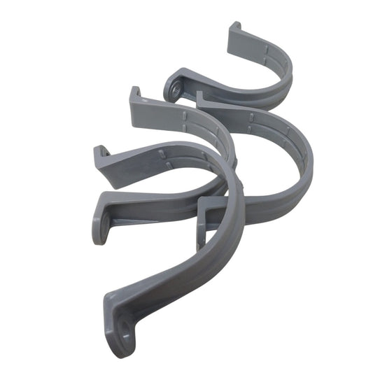 4 New Carlon 2-Hole 2" PVC E977JC Gray Electrical Conduit Clamps