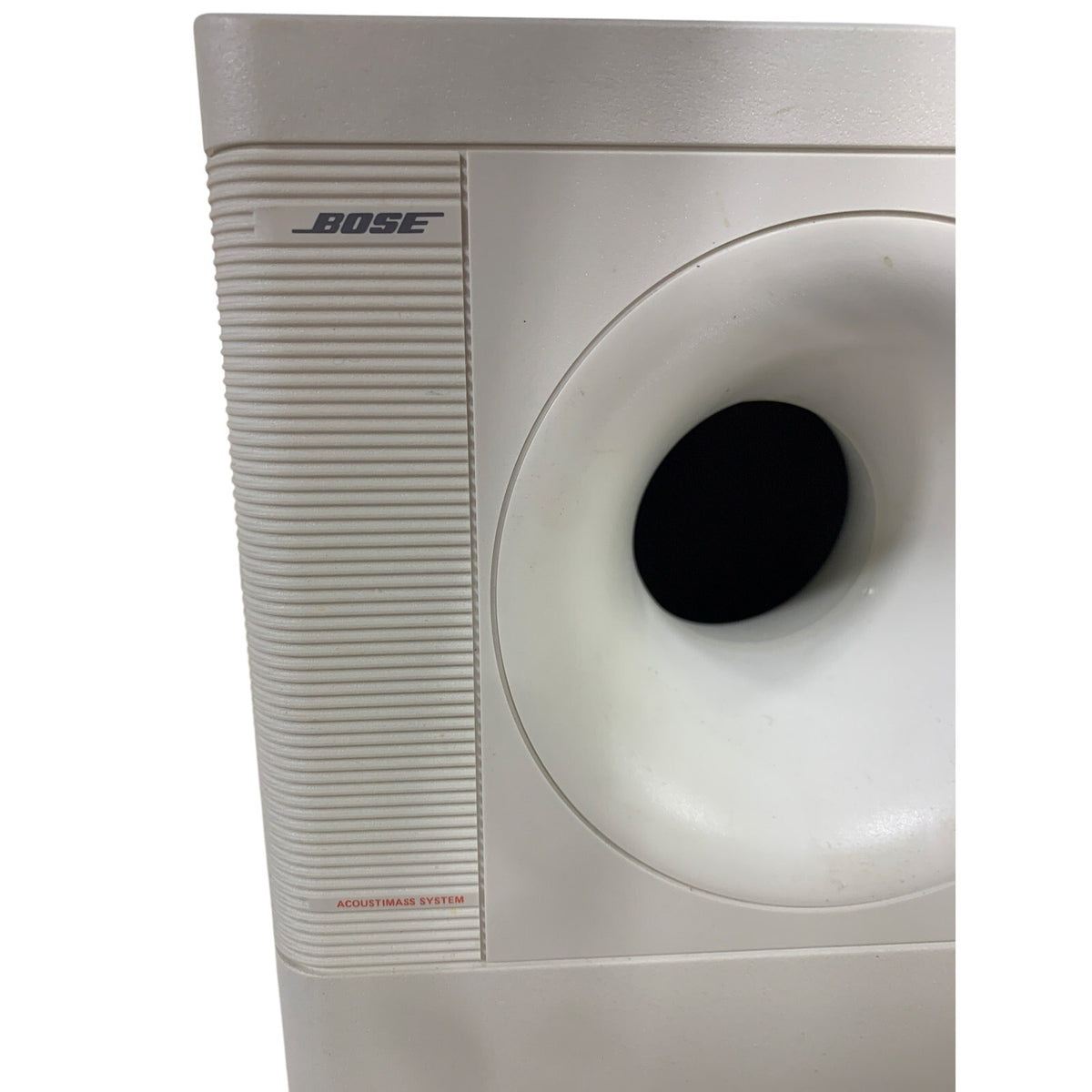 2 Bose Acoustimass Bass Modules, AM7 & AM5 Series II, White, Used