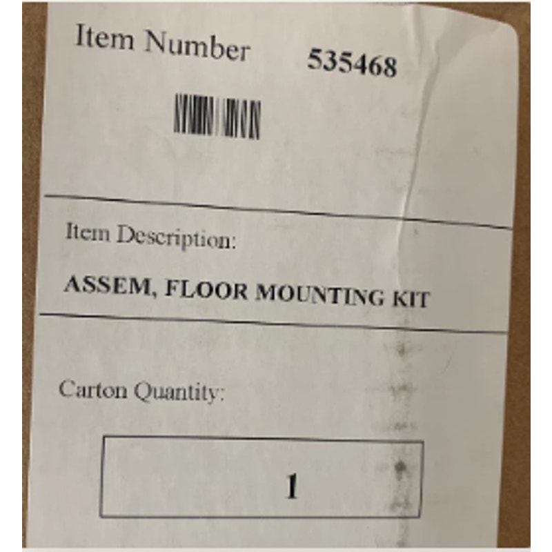 New Sunpower PL5468 Solar Panel Metal Base Floor Mounting Kit 535468