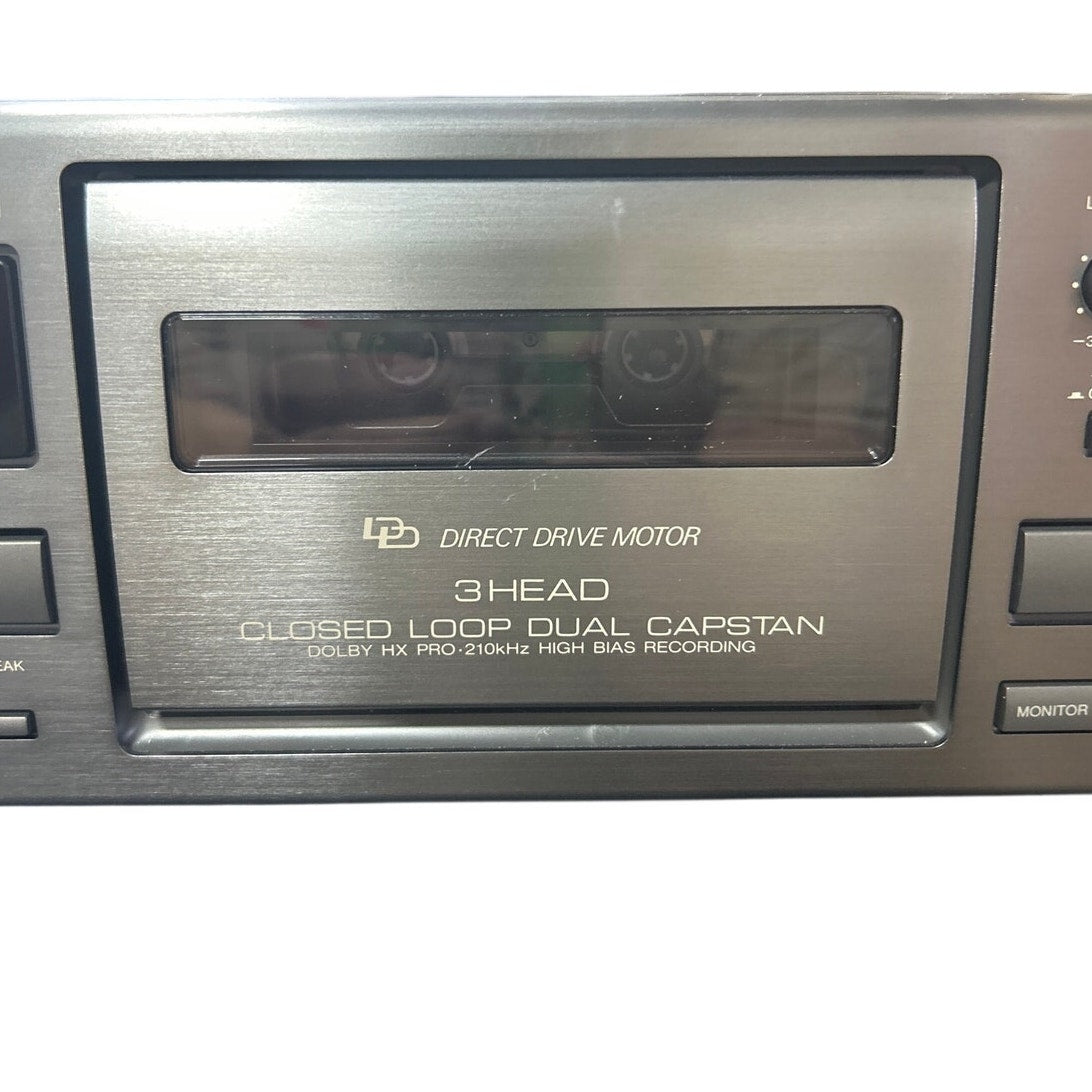 Vintage JVC KD-25J Stereo Cassette Tape Deck – Silver Face – Made in Japan (EUC)