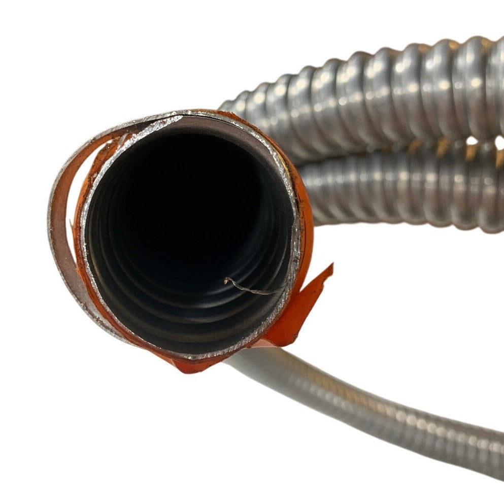 13-Foot Section of 1.5" Flexible Metal Conduit (FMC)