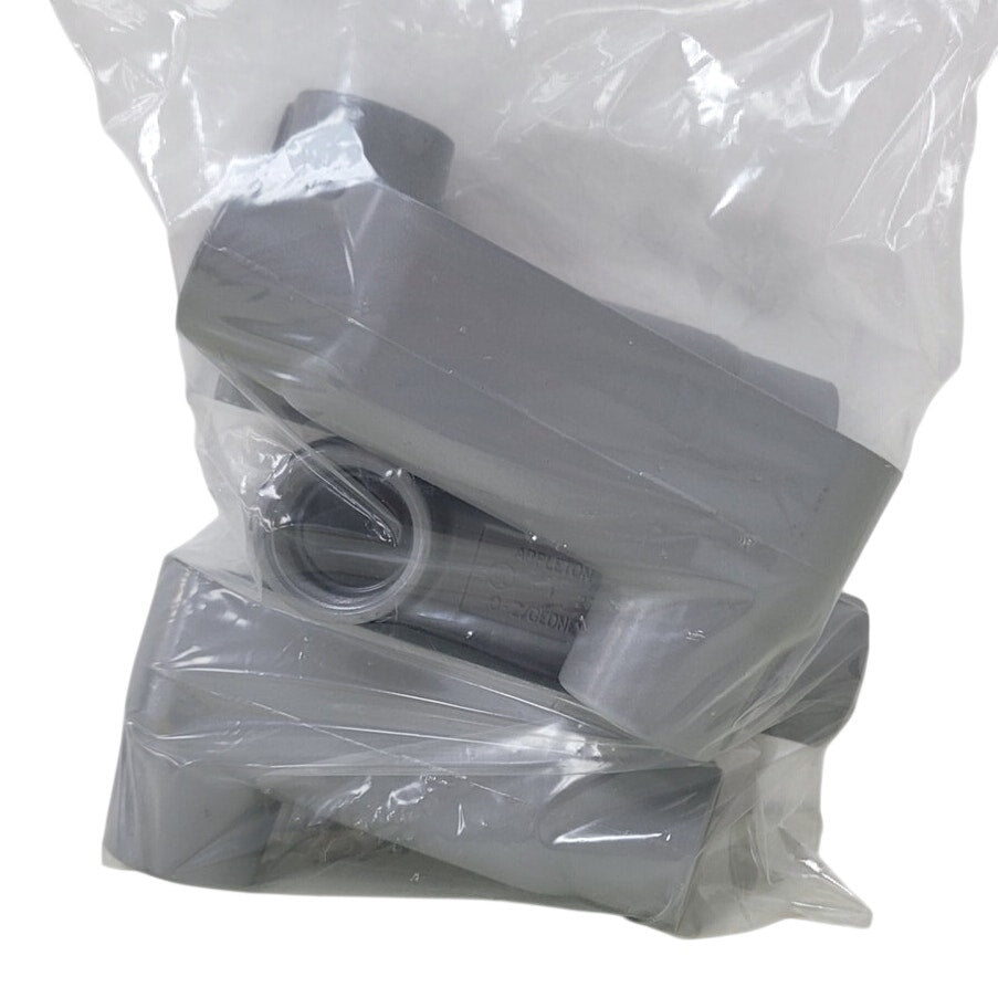 Lot of 4 New Appleton Form 85 Aluminum Conduit Body Type LB 1" Threaded