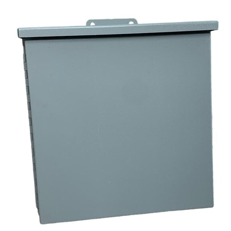 New Wiegmann B121206 12” X 12” X 6” Steel Wall Mount Cutout Box Enclosure
