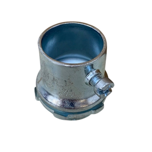 20 New Appleton 3/4" Screw Type 4075S Electrical Zinc Plated EMT Connectors
