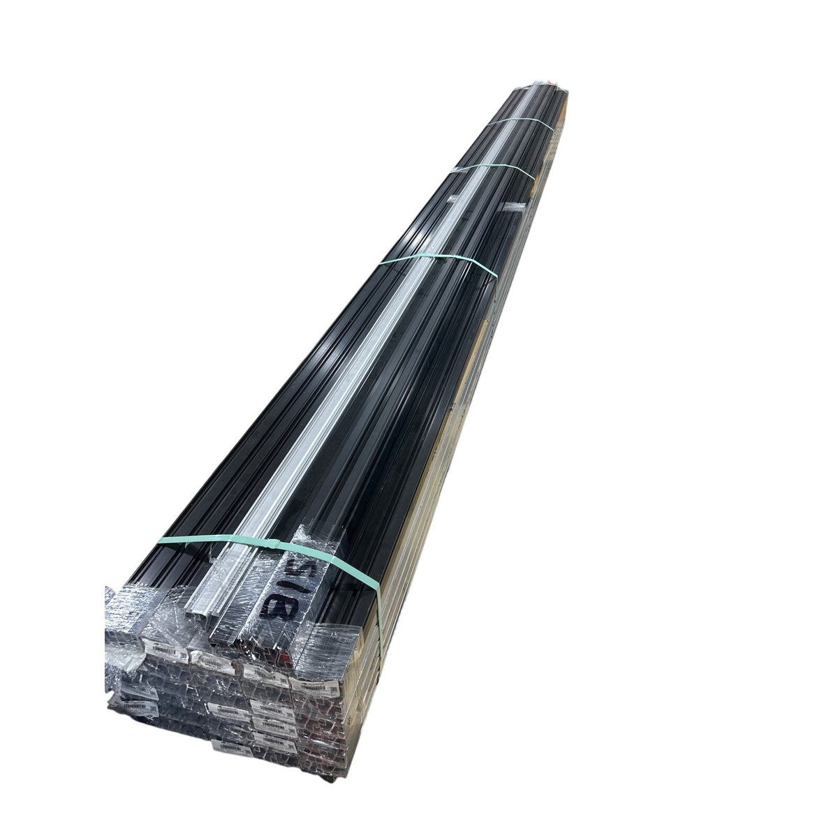 Ironridge XR-10-204B 204" Black Aluminum Solar Panel Mounting Rail — New