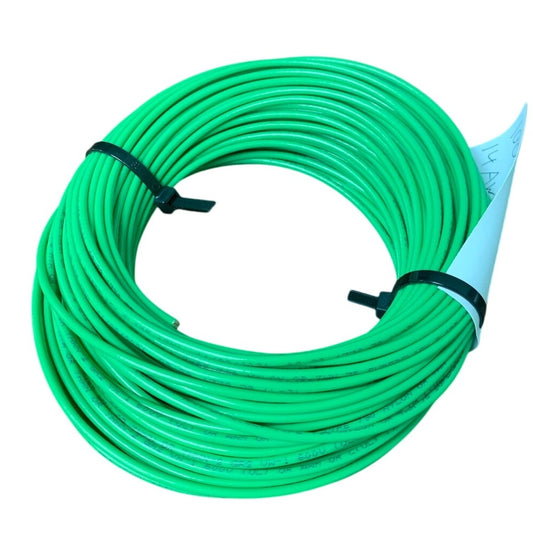 New 100’ Green 14 AWG THHN THWN Encore Corp Stranded Copper Wire - Open Box